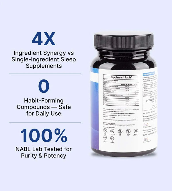 Sleep Deep — Chamomile & Melatonin Supplement