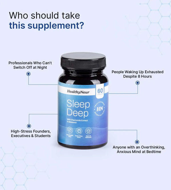 Sleep Deep — Chamomile & Melatonin Supplement