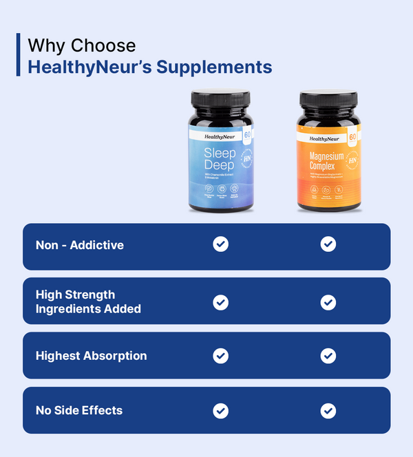 Why Choose HealthyNeur Sleep Support Kit